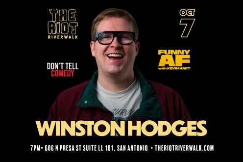 Winston Hodges (Kevin Hart's Funny AF) Headlines The Riot Comedy Club
