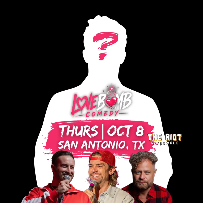 Surprise Headliner with Lovebomb Comedy at The Riot Comedy Club