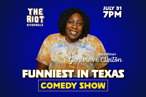 Funniest in Texas Comedy Show at Riot Riverwalk Comedy Club